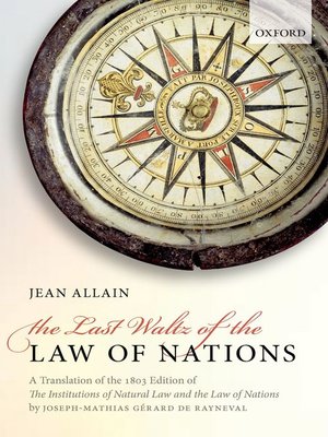 cover image of The Last Waltz of the Law of Nations
